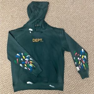 Gallery Debt. Painted Hoodie